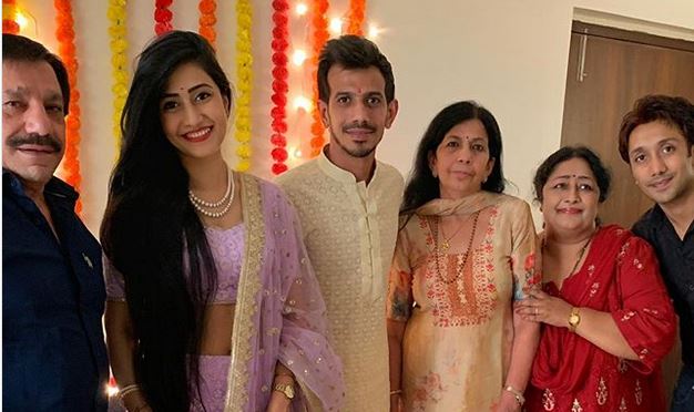 yuzvendra chahal engaged with dhanashree verma