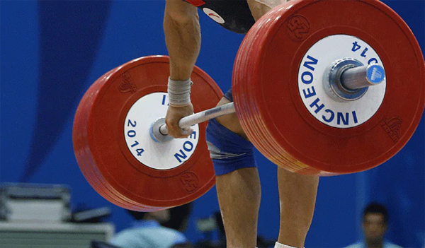 China made weightlifting sets are to be used in Tokyo Olympics.