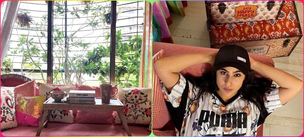 Sara Ali Khan inside her home