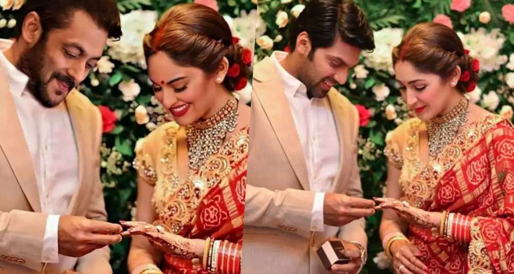 Sonakshi Sinha reacts to viral wedding pic