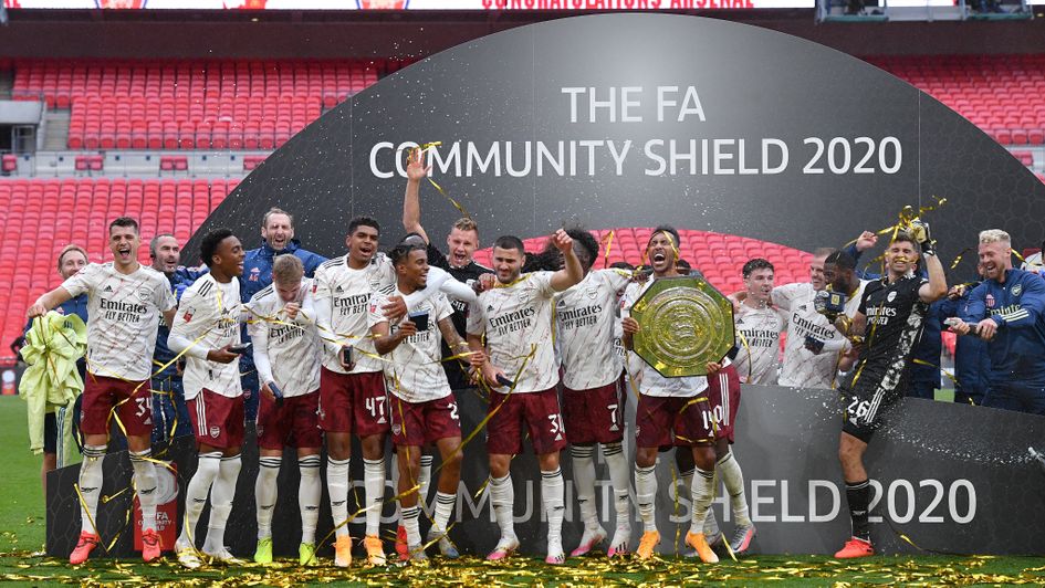 Community Shield champions Arsenal.