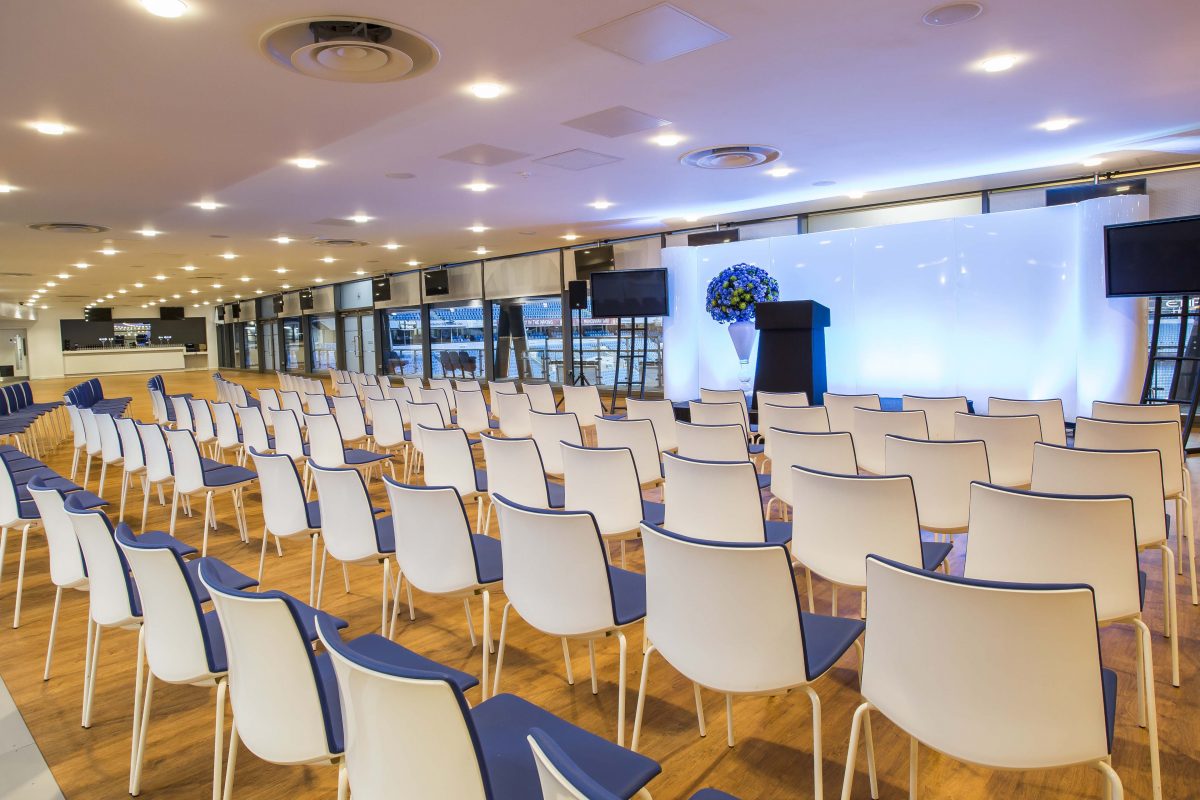 Conference room at Etihad Stadium.