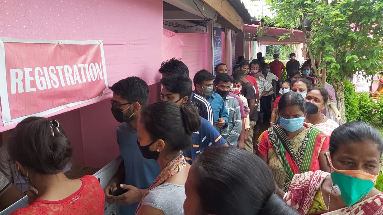 mega vaccination drive started in assam from Monday