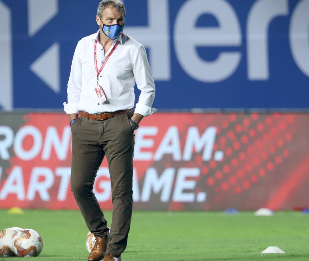 Chennaiyin FC head coach Csaba Laszlo