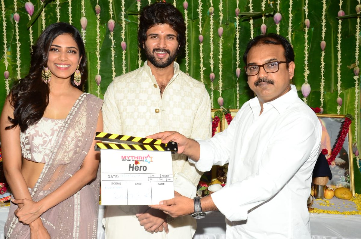 Vijay Devarkonda new film 'Hero' launched