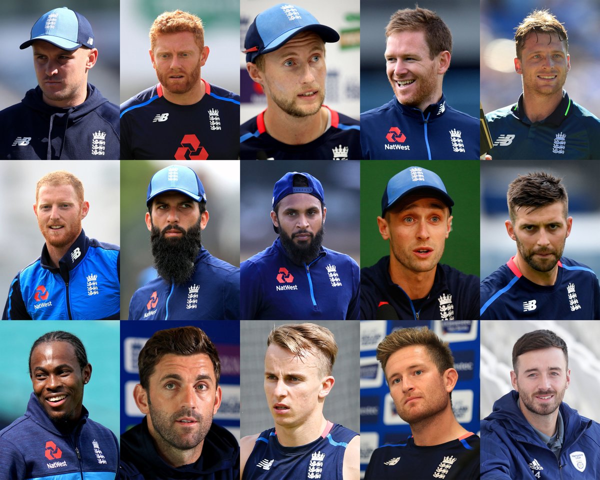 Eoin Morgan,  Jofra Archer , Liam Dawson. Joe Denly , David Willey