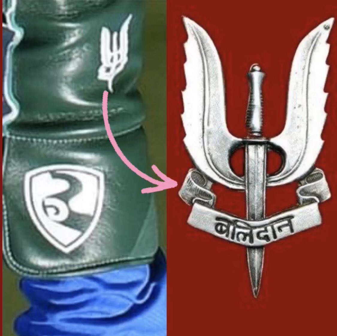 2019 World Cup, MS Dhoni, Army insignia, Balidan