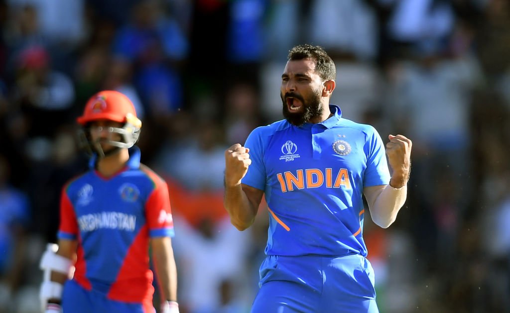 mohammad shami got duck in last six matches