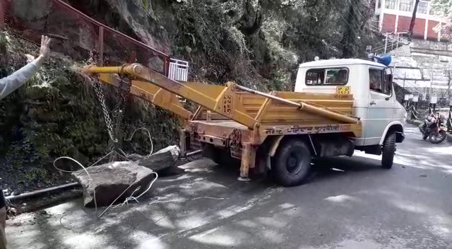 Landslide in Dalhousie