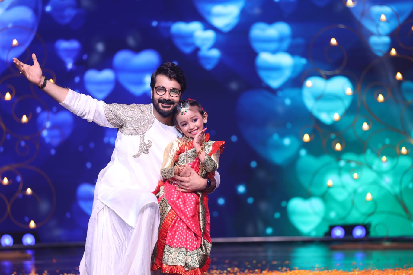 Prosenjit Chatterjee in Dance Dance Junior season three