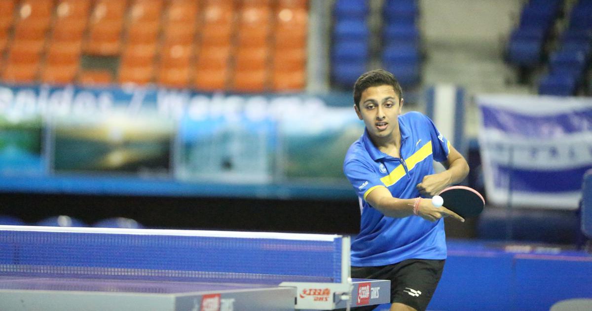 Table tennis player Mudit Dani