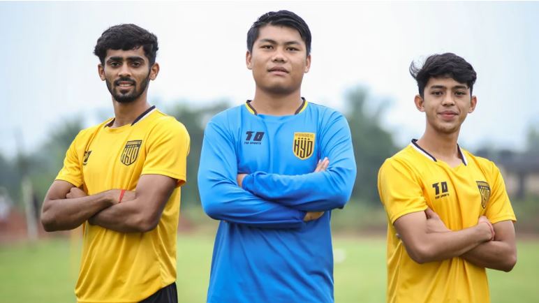 Hyderabad FC signed three promising Indian youngsters - Akash Mishra, Lalbiakhlua ‘Biaka’ Jongte and Rohit Danu - from Indian Arrows for the 2020-21 ISL season.