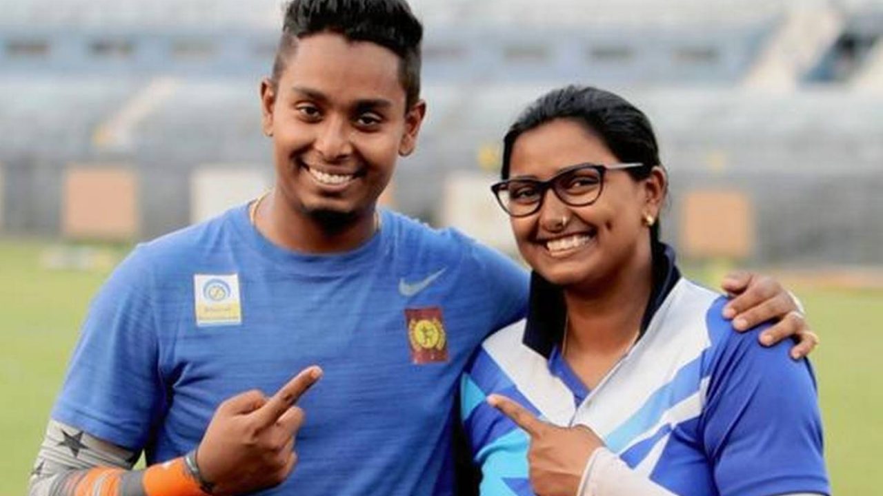 Archers Deepika Kumari and Atanu Das