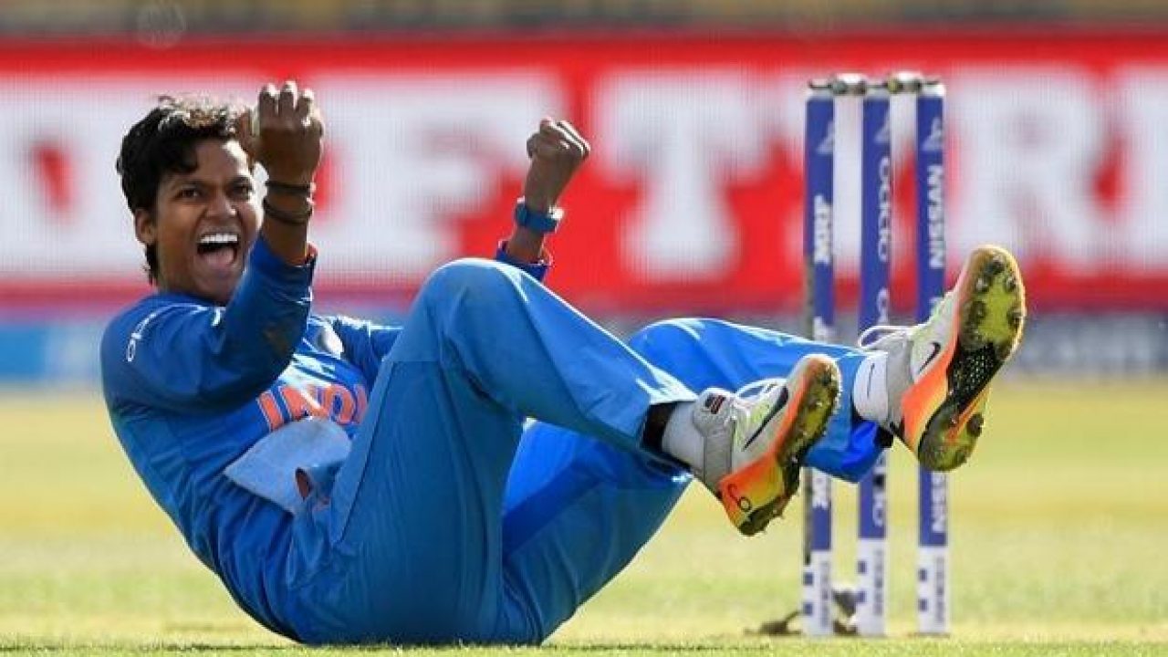 Deepti Sharma claimed four wickets in the 2020 Women's T20 World Cup.