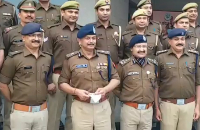 Additional DCP Ranvijay Singh with the department