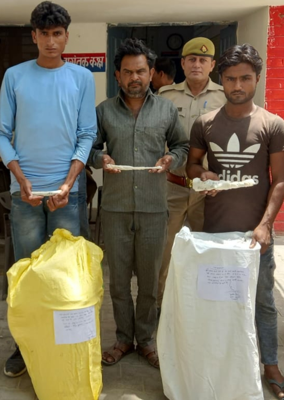 Gang arrested for stealing oil from trucks on highway many tools including truck recovered