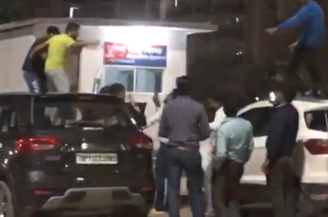 nobles danced on high music outside police station in Noida accused arrested after video went viral