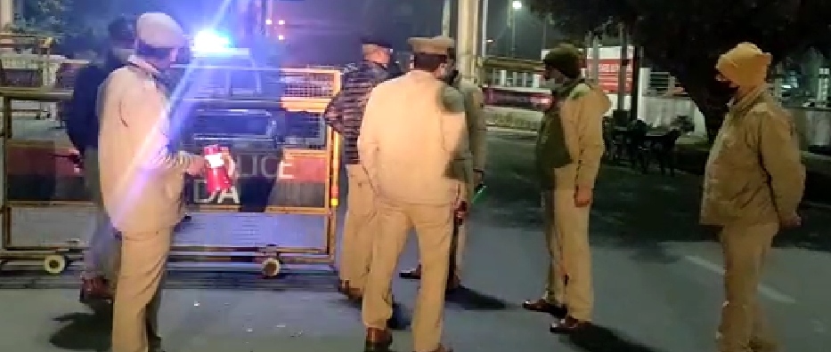 Noida Police was sent to non-district for polling police officers took over command