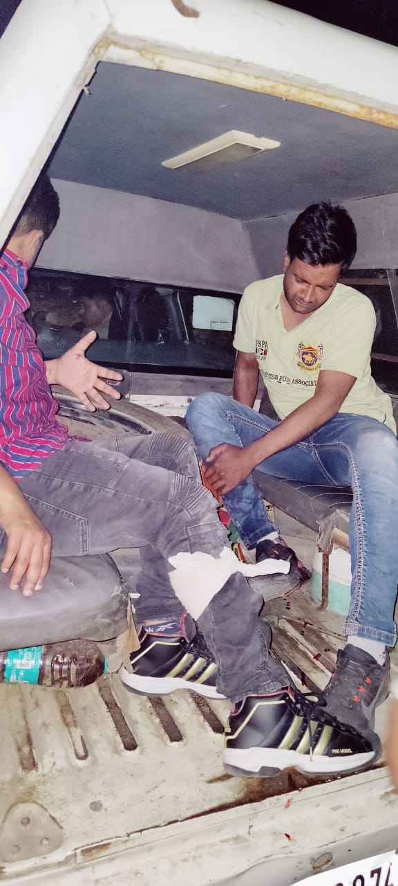 ghaziabad police arrested two miscreants injured in encounter