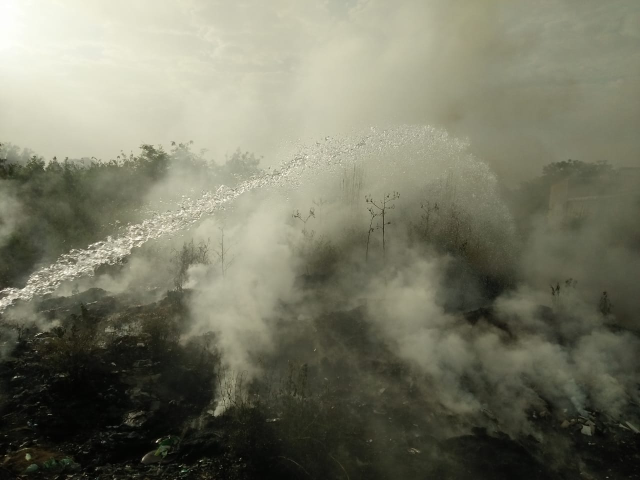 Fire in Rajnagar Extension Ghaziabad