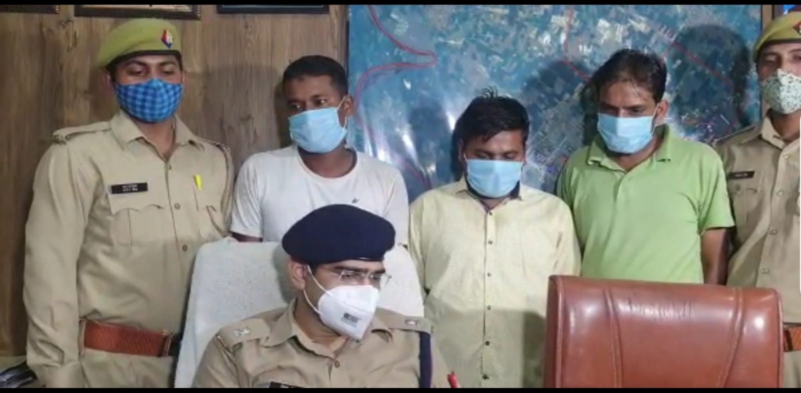 ghaziabad police arrested two accused