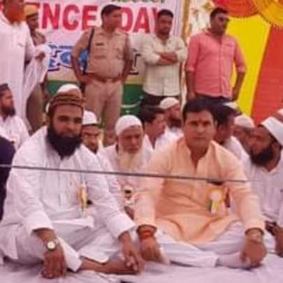 MLA nandkishor and Umaid Pehelwan