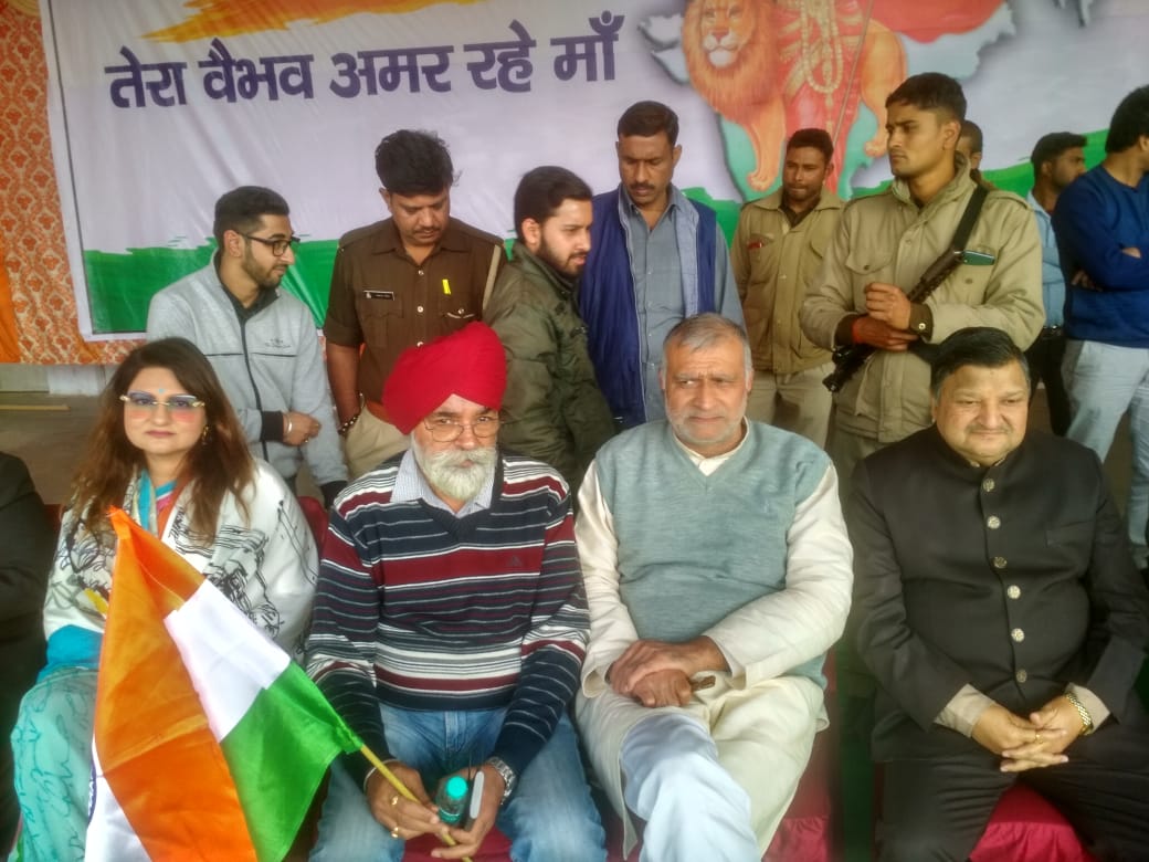 tiranga yatra to support of CAA in  Ghaziabad