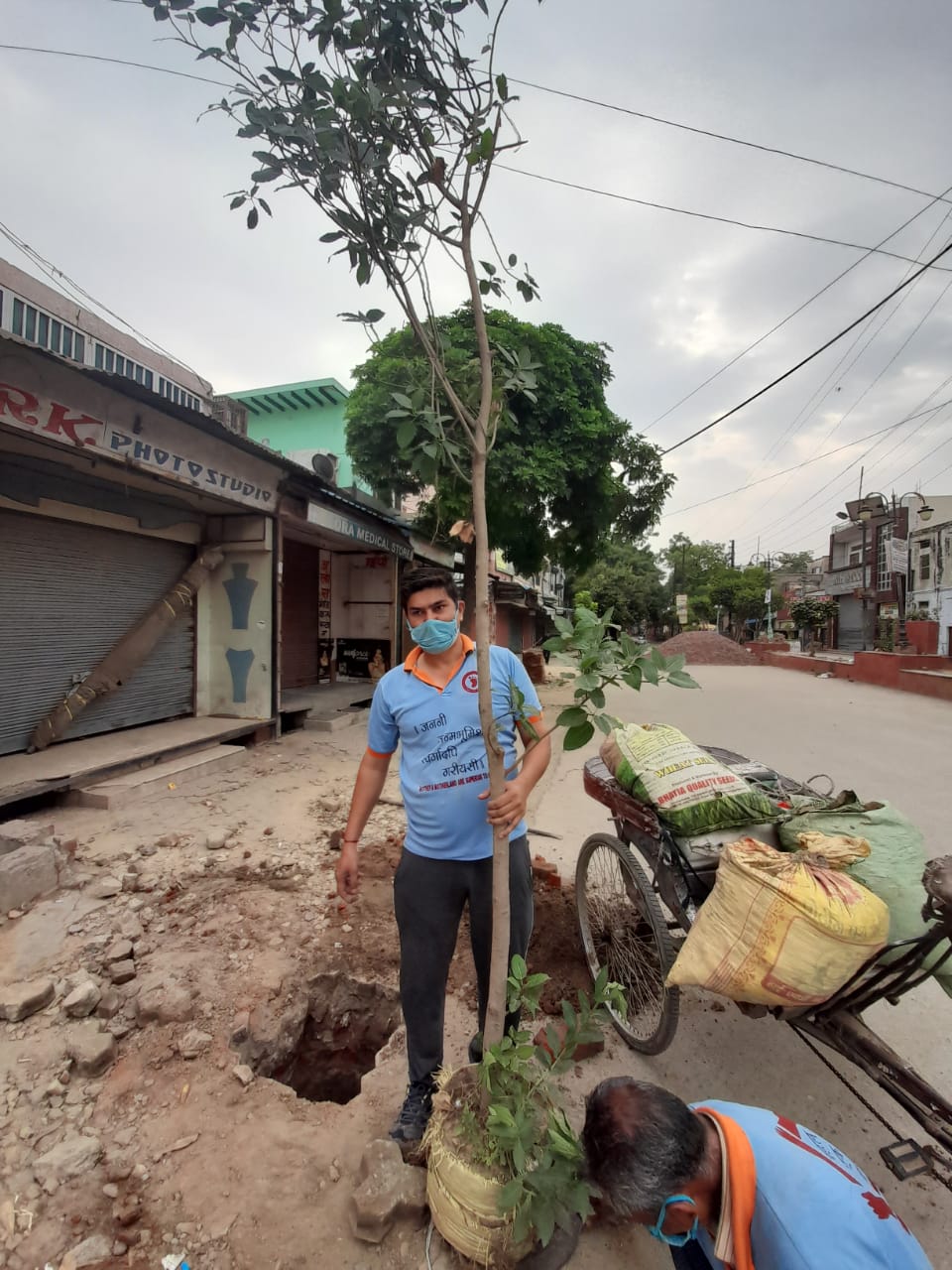 pahal ek prayaas ngo initivation of tree plantation in modinagar ghaziabad