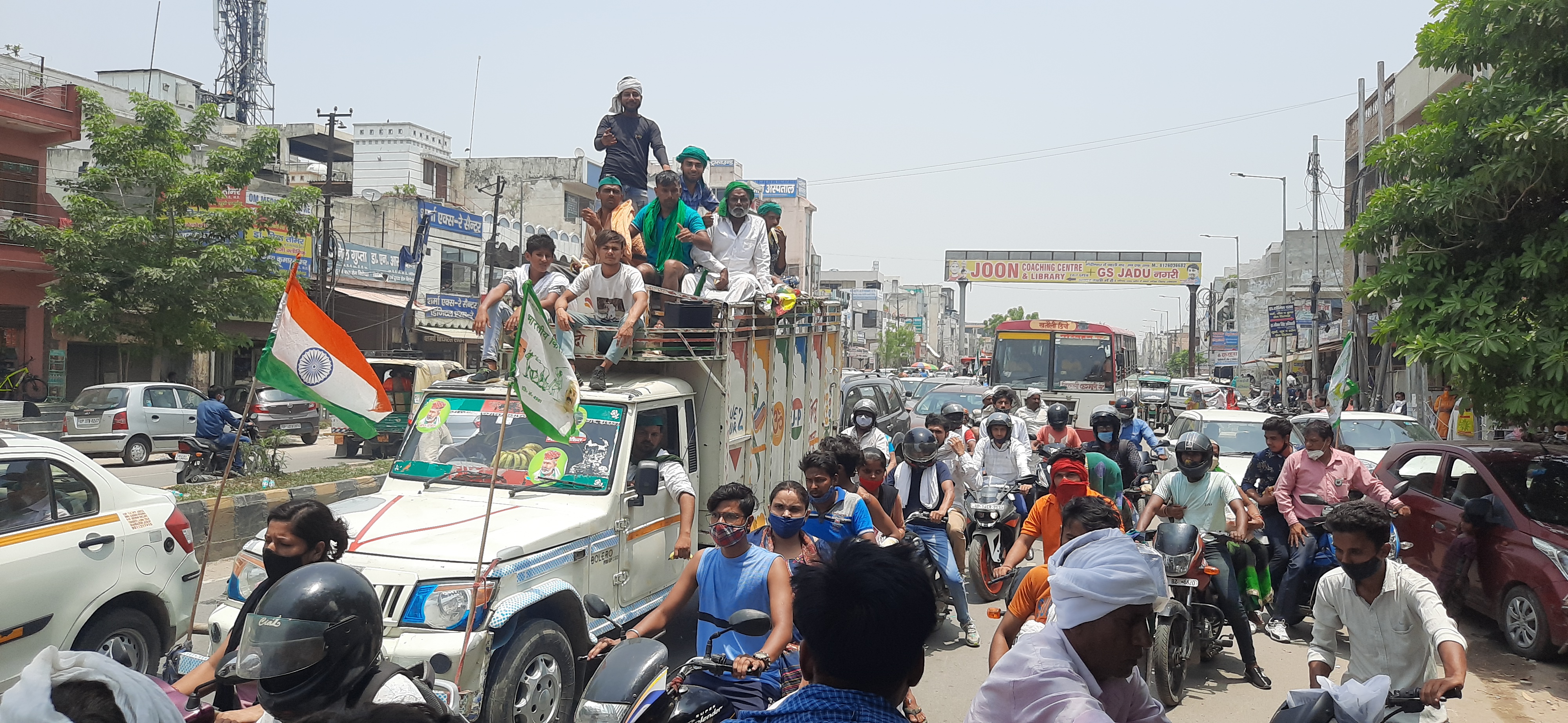 Farmer leader Naresh Tikait says this is routine rally is being taken out