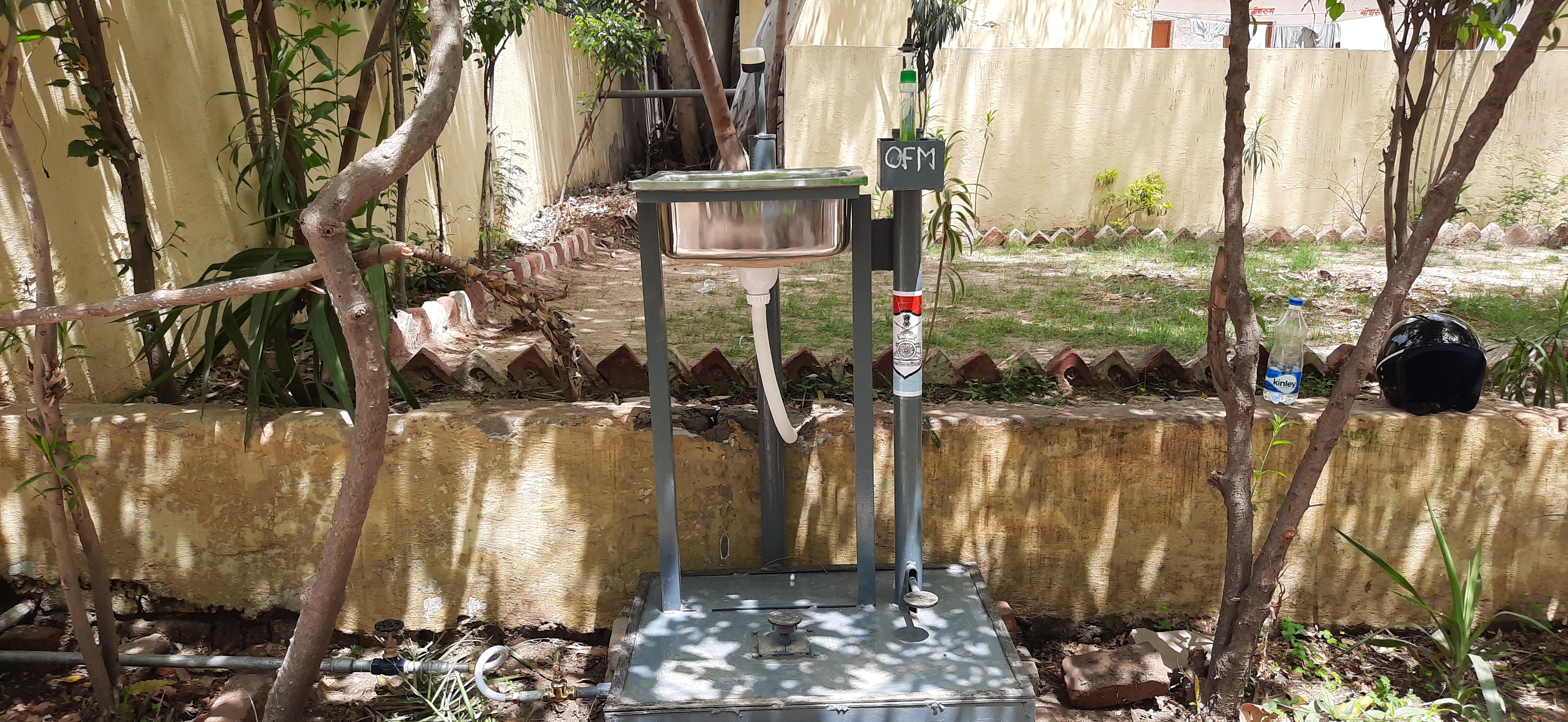 Ordnance Factory Muradnagar  given Handwash machine