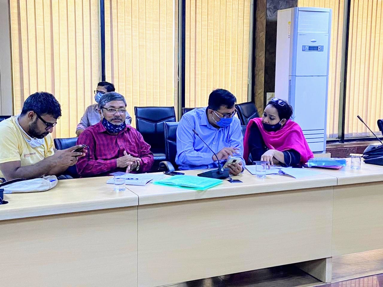 Delhi Child Protection Rights Commission Meeting with School Management Committee