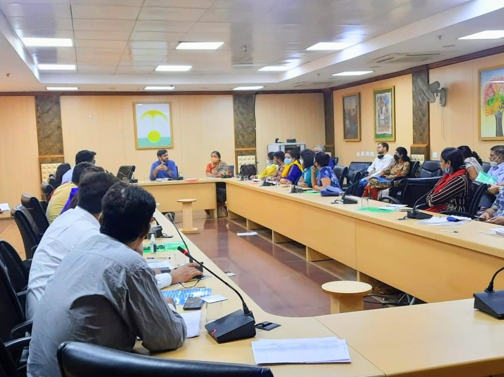 Delhi Child Protection Rights Commission Meeting with School Management Committee