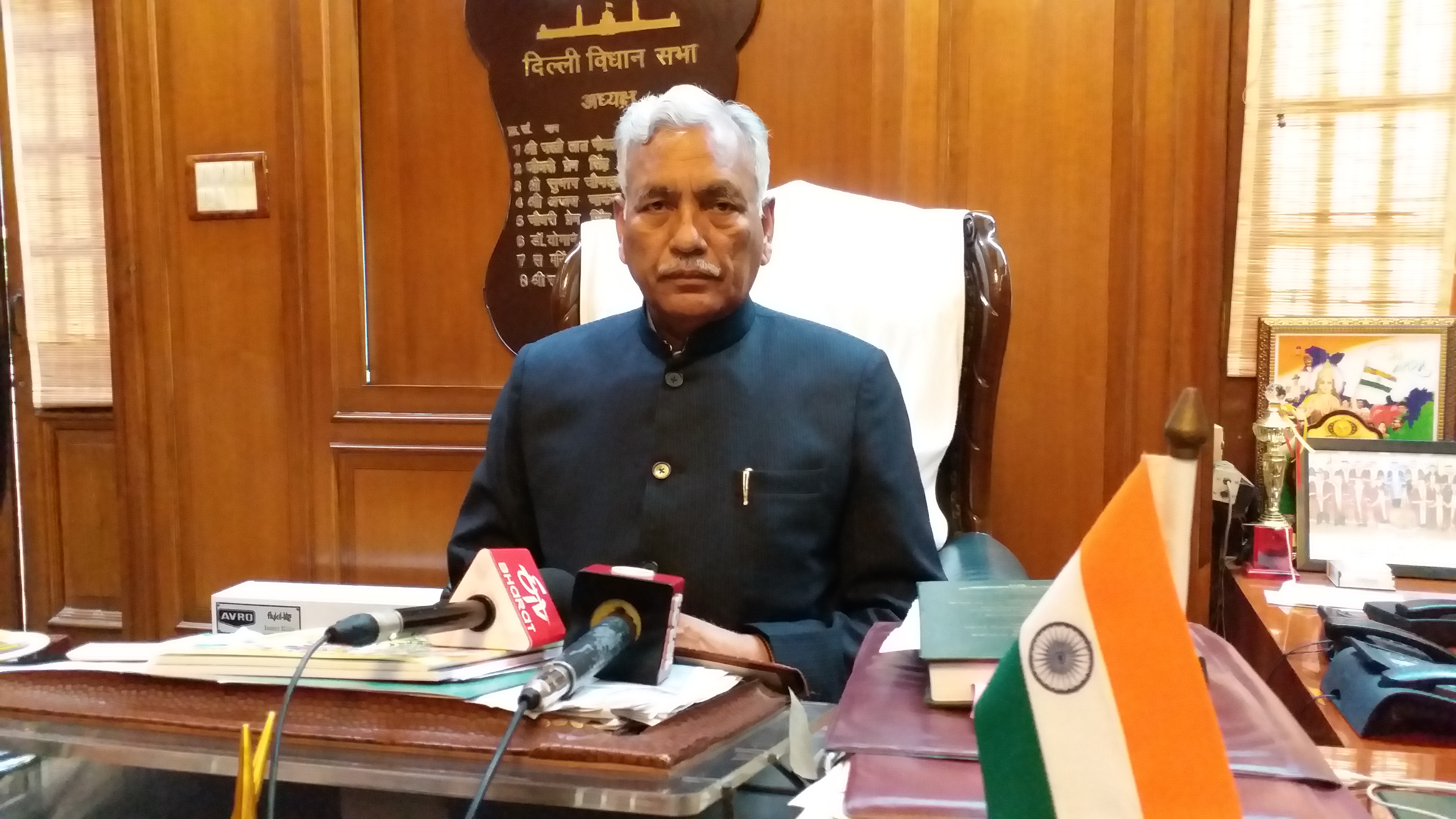 Delhi Assembly Speaker Ram Niwas Goel