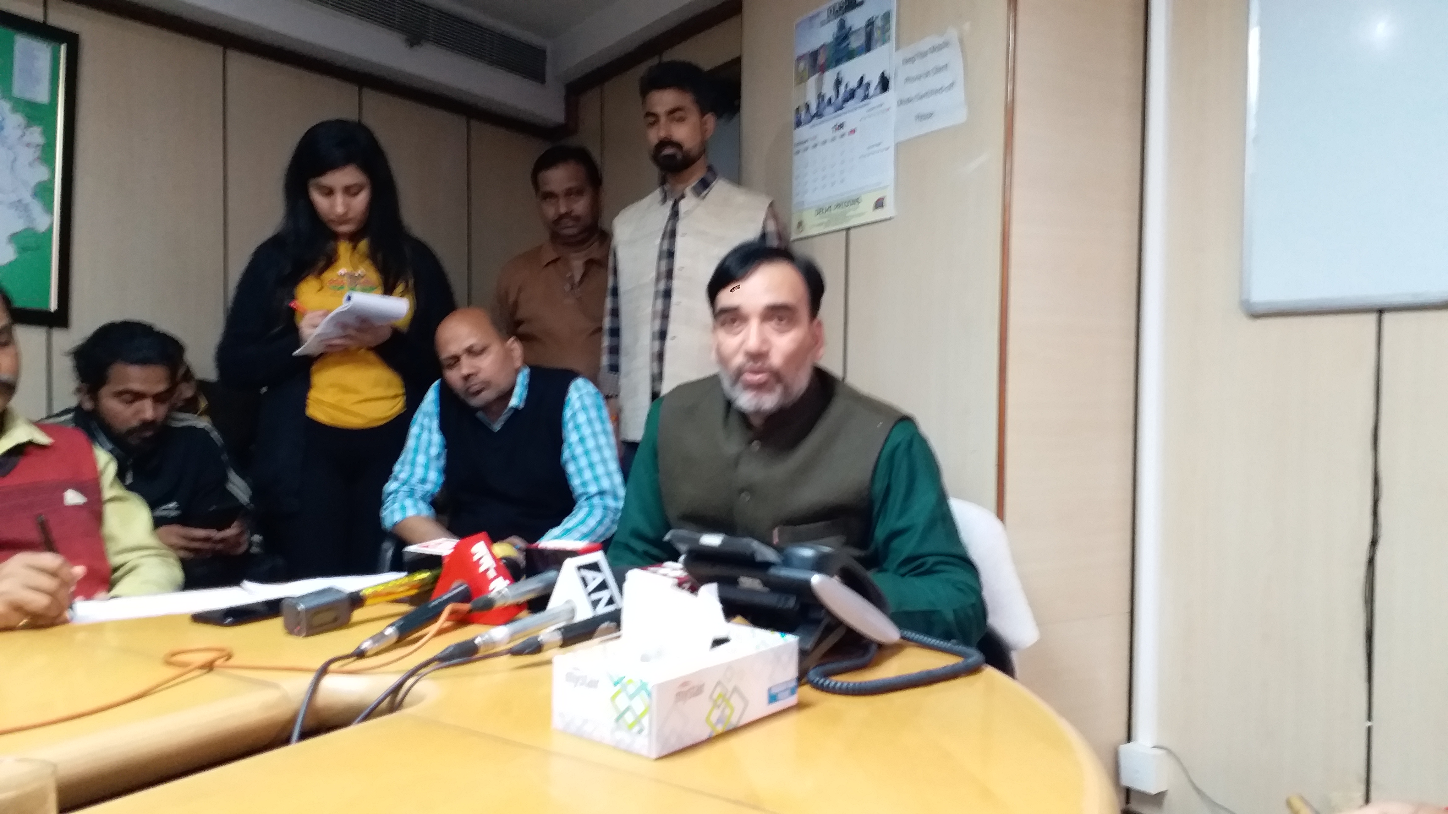 Kejriwal govt starts work on delhi pollution environment minister gopal rai