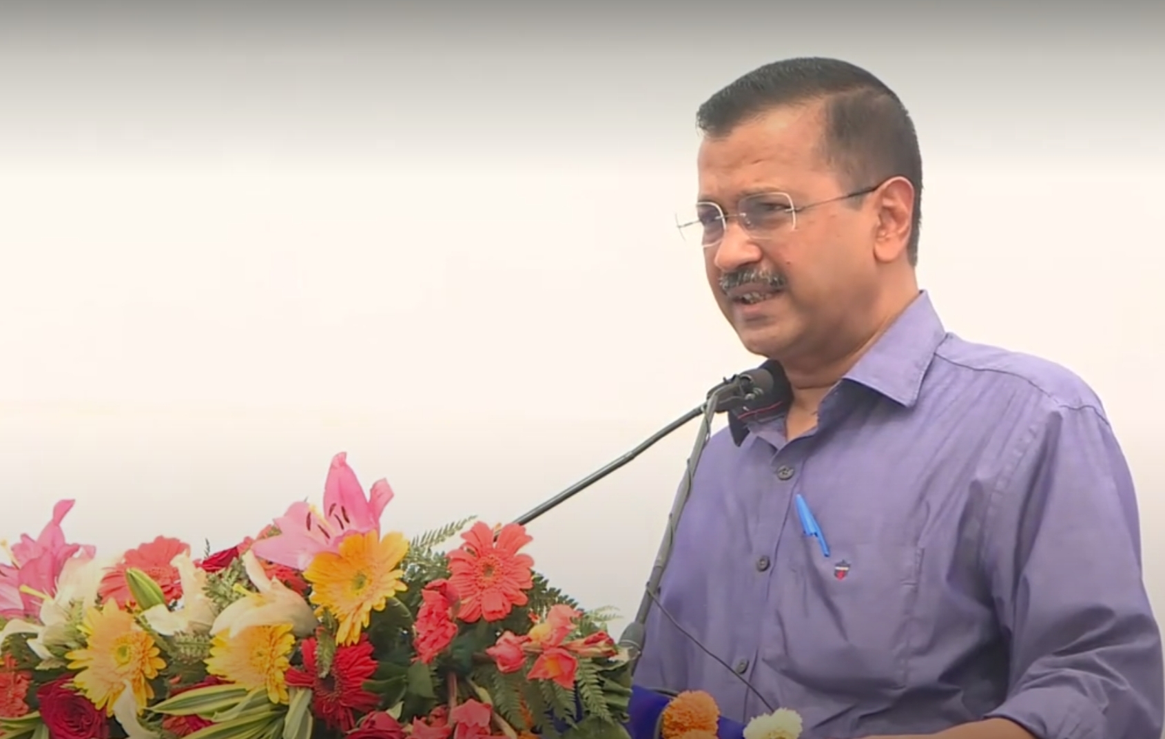 Kejriwal Inaugurated Flyover Extension