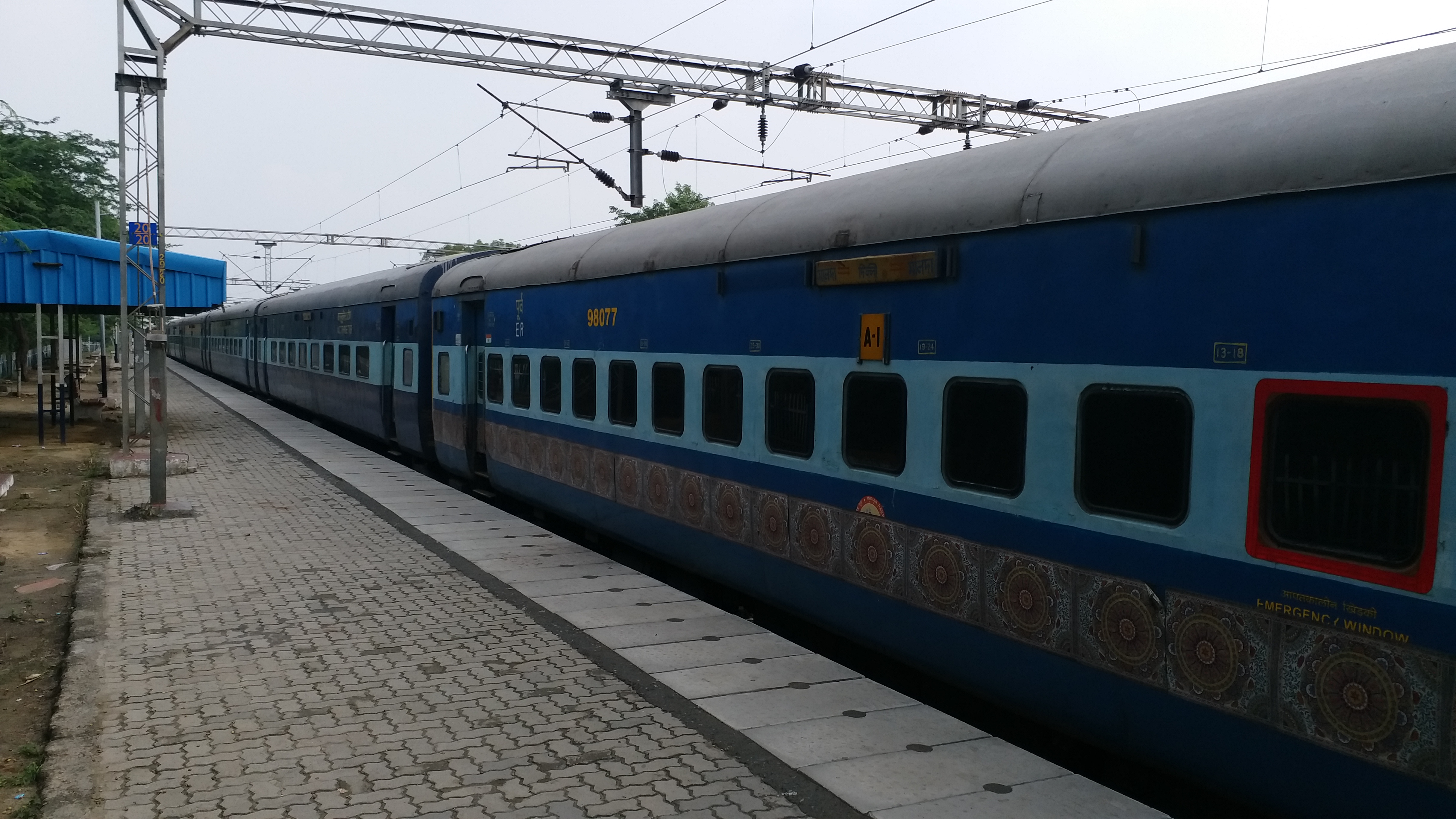 Interlocking work on Delhi-Allahabad route