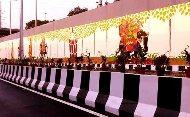 Prime Minister Narendra Modi inaugurated five underpasses at the tunnel near Pragati