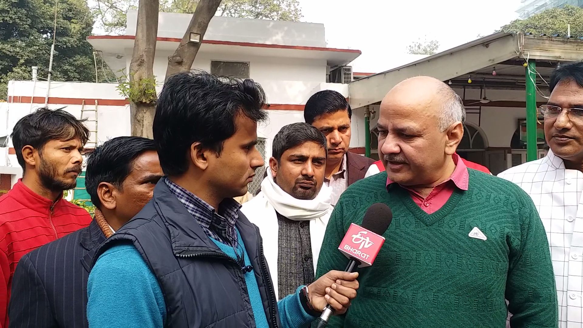 manish sisodia talk with etv bharat