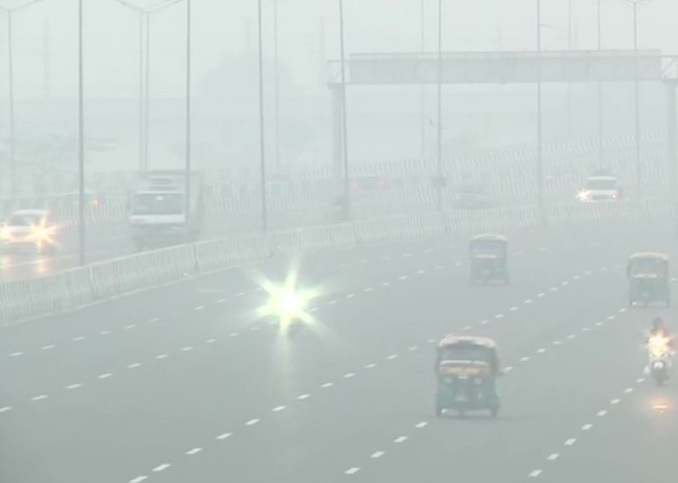 delhi today weather update nine January ncr temperature