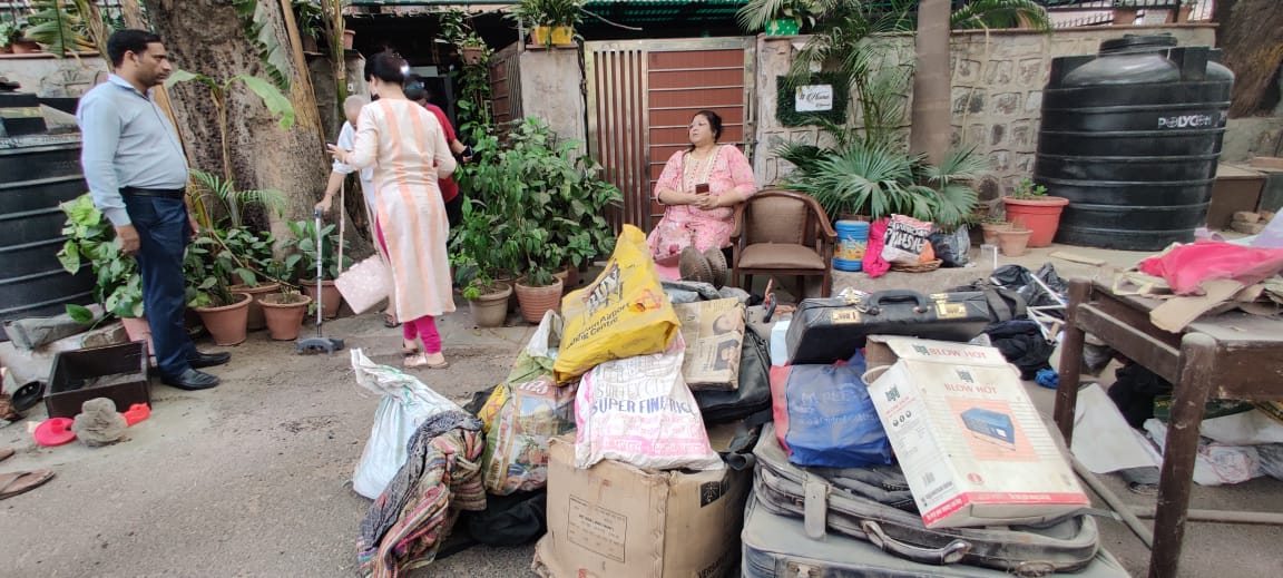 Padmashree Mayadhar Raut took shelter