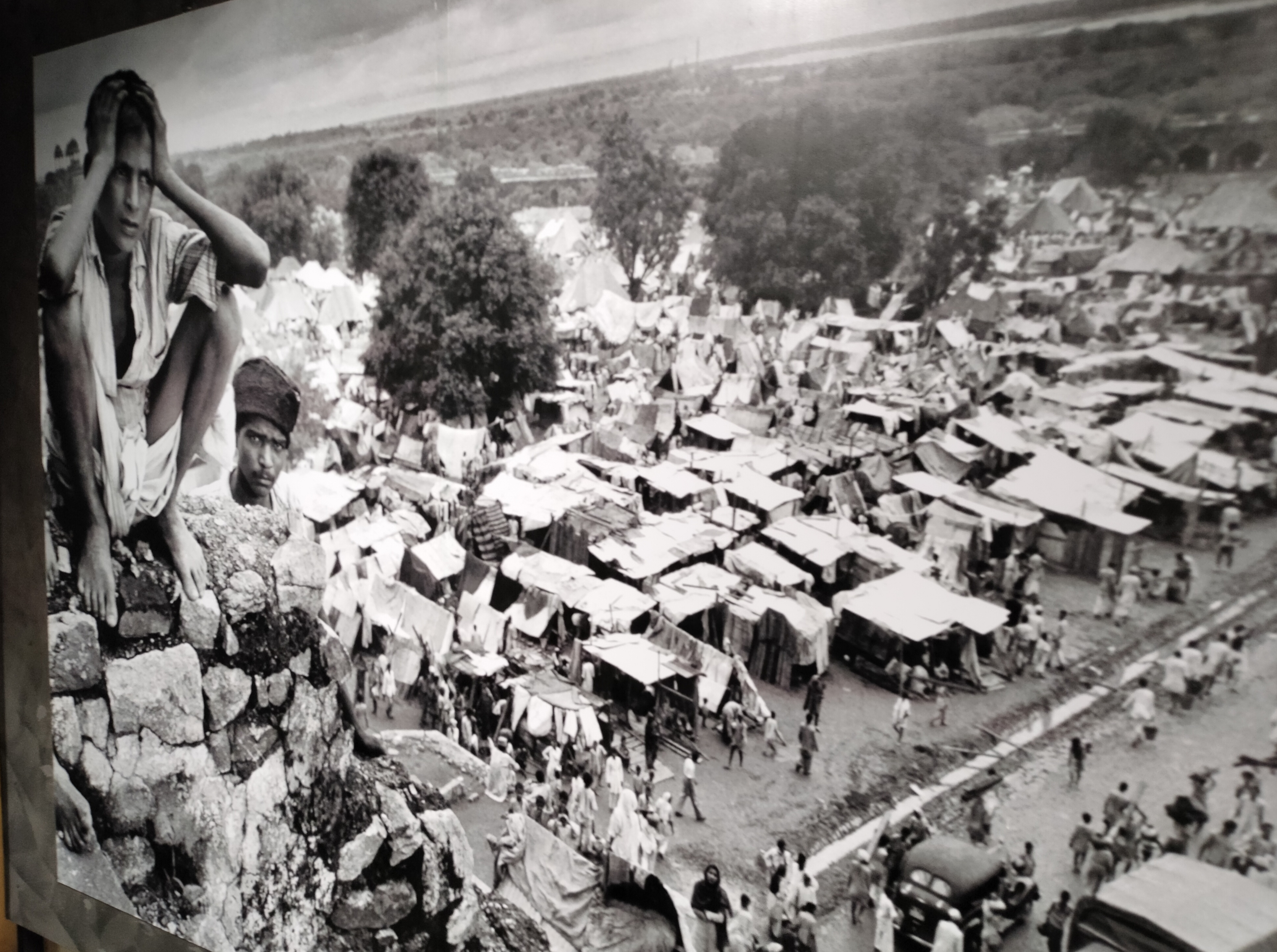 भारत के विभाजन के समय की एक तस्वीर
