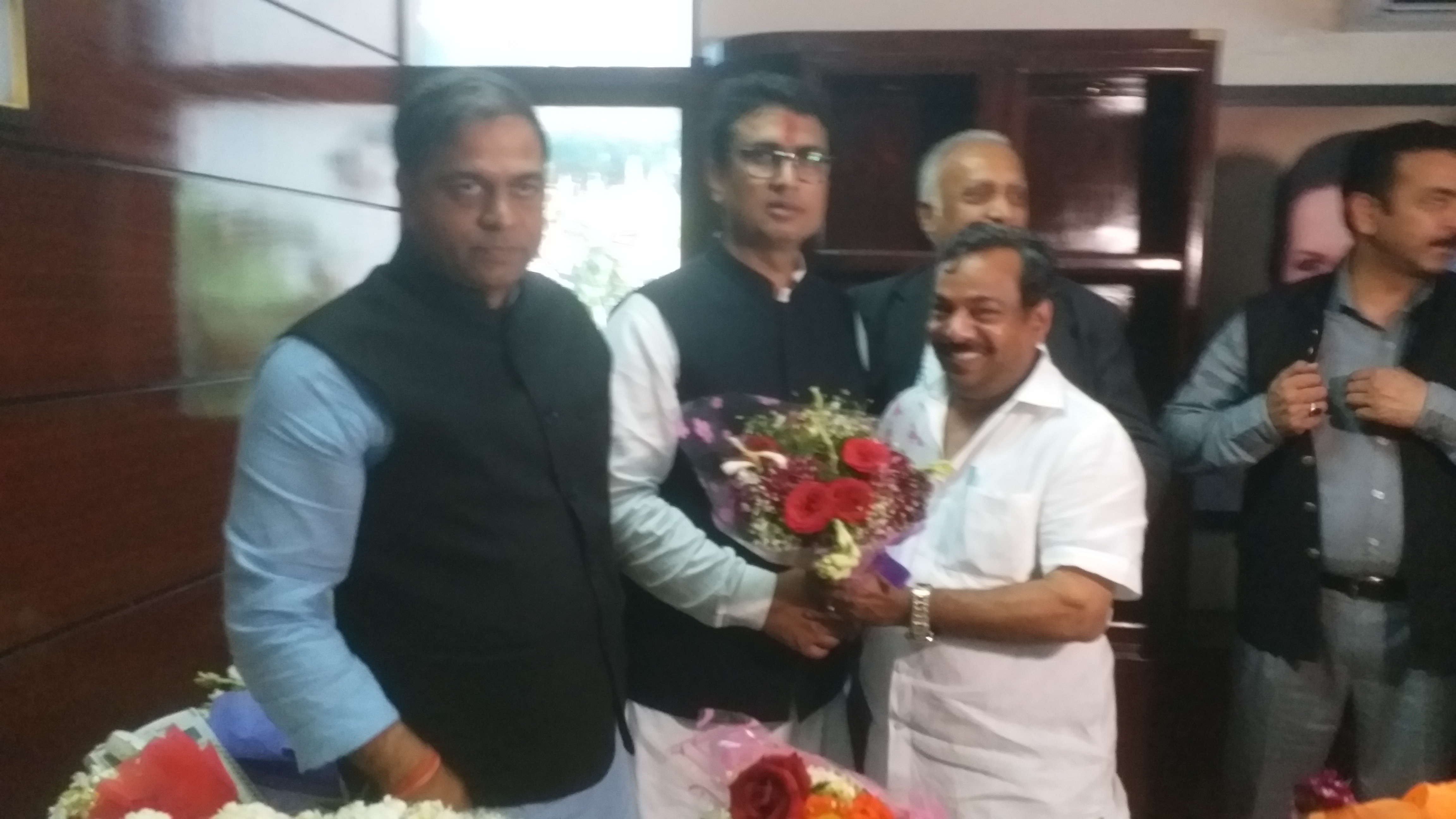 Delhi Ex MLA Anil chaudhri take charge of DPCC president