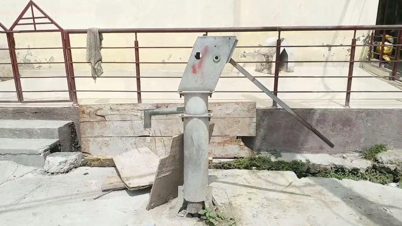 Dried handpump