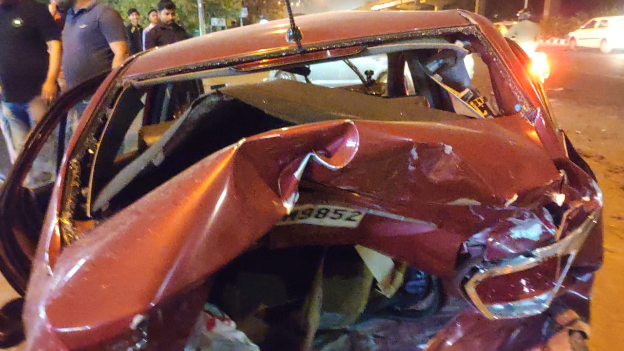 delhi thar accident