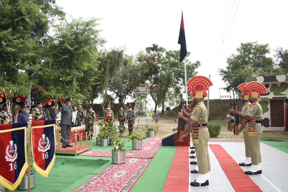 BSF gave guard of honor