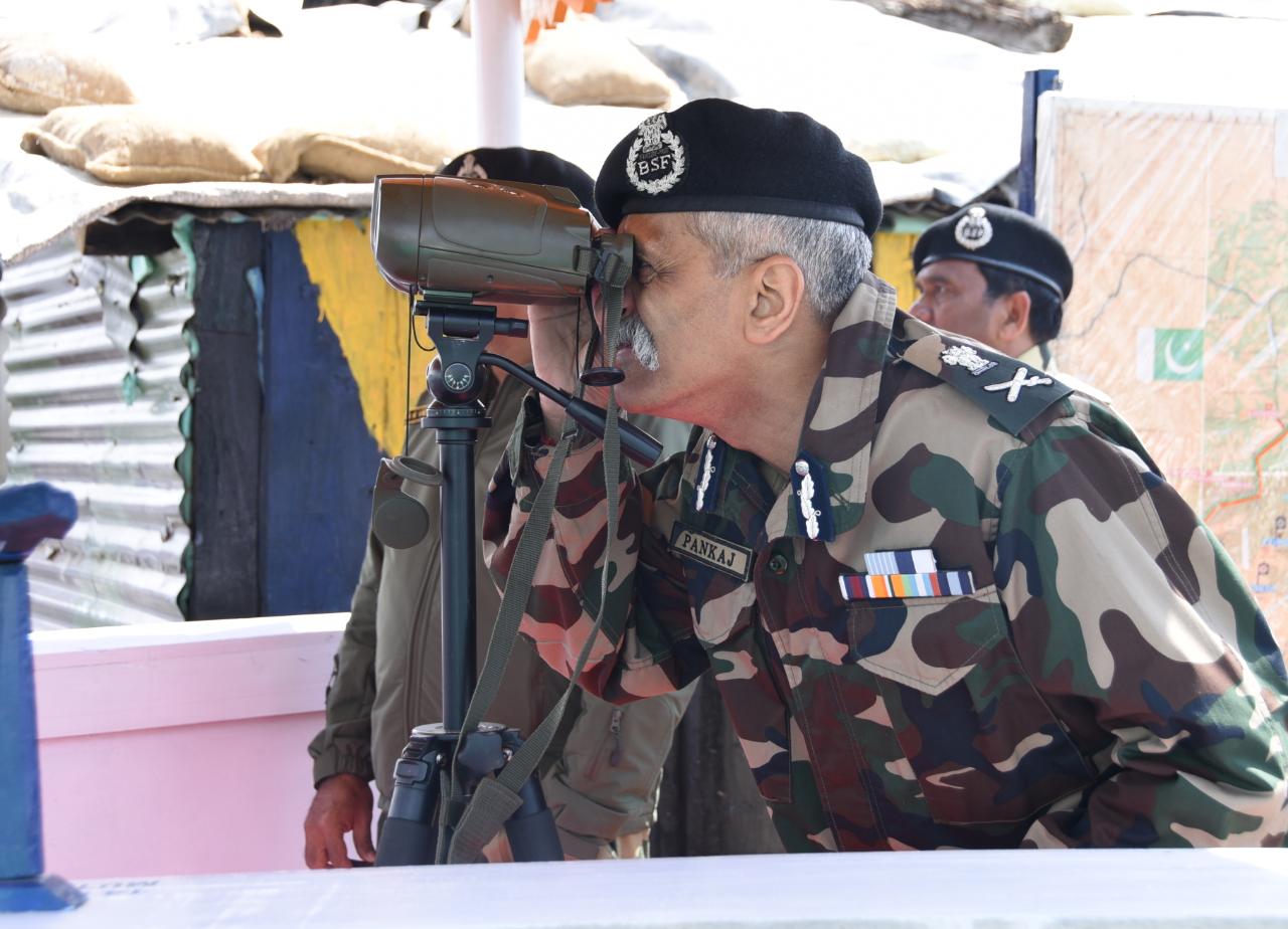 BSF DG visits LOC forward area