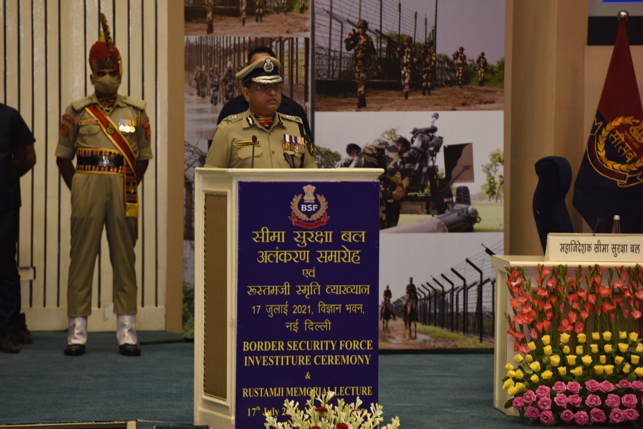 Home Minister Amit Shah attends BSF 18th Investiture Ceremony