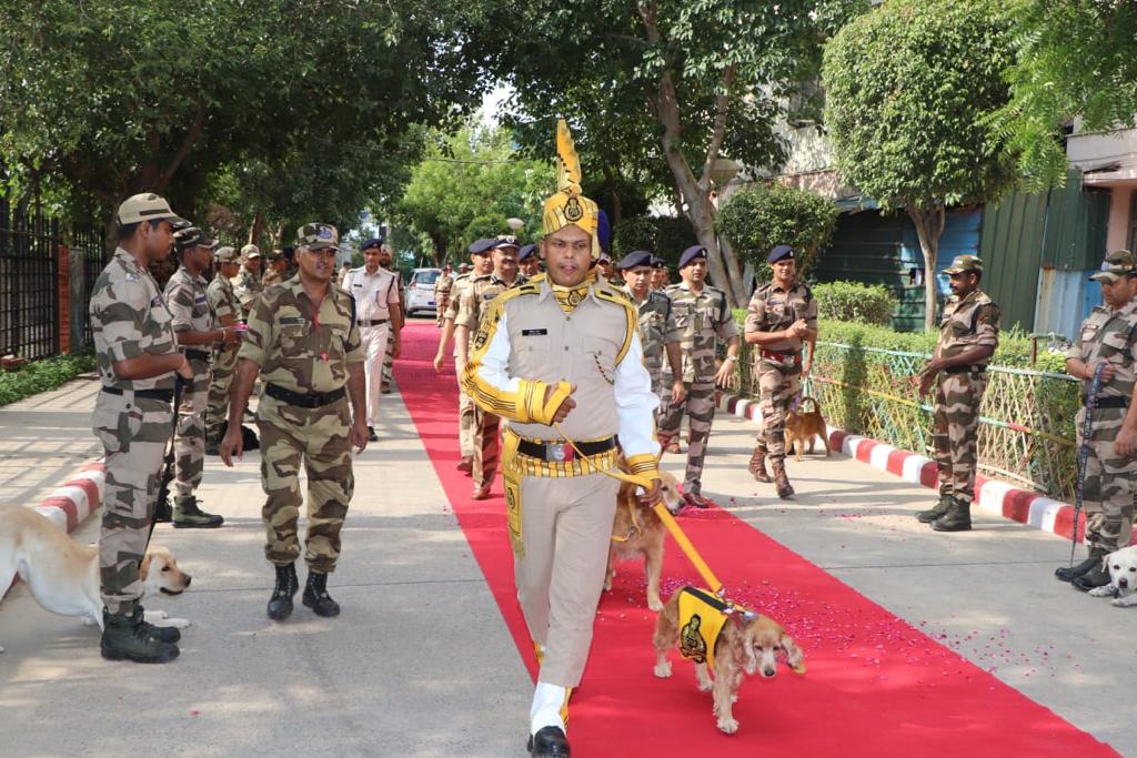 CISF के स्निफर डॉग