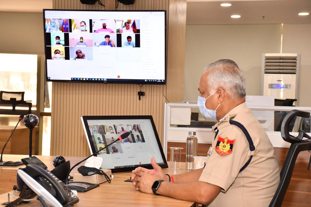 CP webinar for taking care of infected policemen in delhi