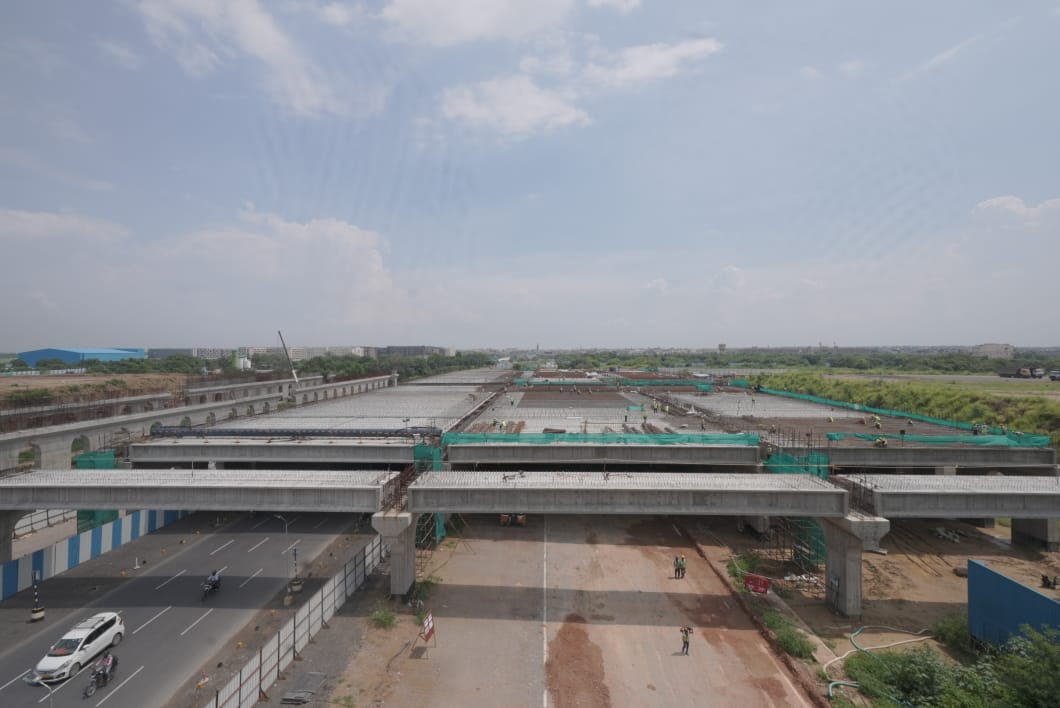 indias first elevated taxiway